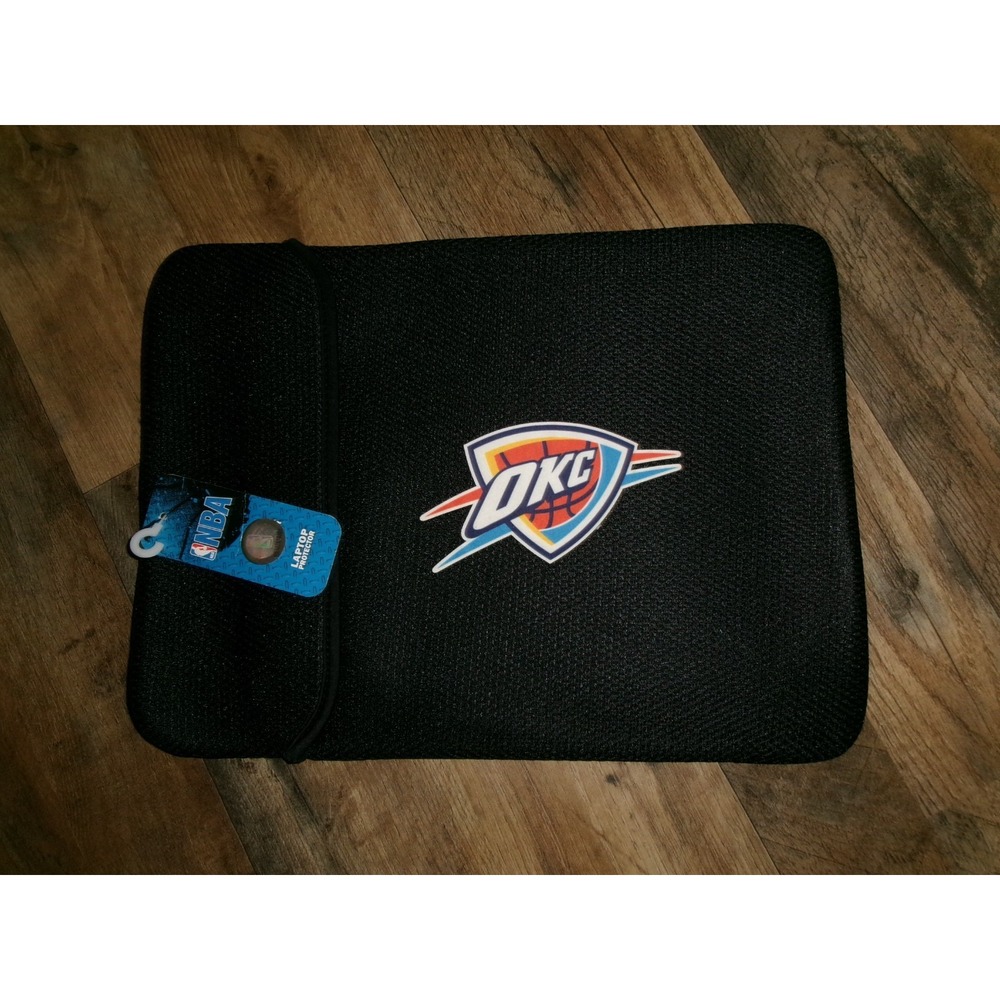 OKLAHOMA CITY THUNDER LAPTOP LAP TOP PROTECTOR CASE 13-15 INCH  VINTAGE J1